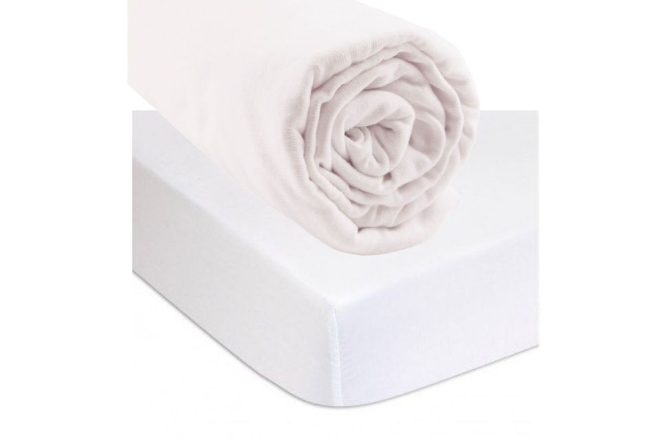 Drap housse 90x140 cm + Alèse Éponge Bambou Imperméable PU