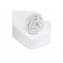 Drap housse 140x190  Bambou Blanc + Alèse Bambou Imperméable