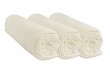 Lot de 3 draps housse jersey coton 50x100