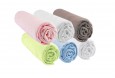 Drap housse 32x72 Rose Blanc Taupe Anis Blanc Ciel (Lot de 6)