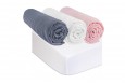Drap housse 40x80 40x90  Gris Blanc Rose (Lot de 3) + 2 Alèses