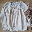 Blouse d'allaitement Manon Manches longues