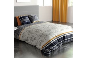 Parure de lit 200x200 cm 100% Coton 57 fils Artic