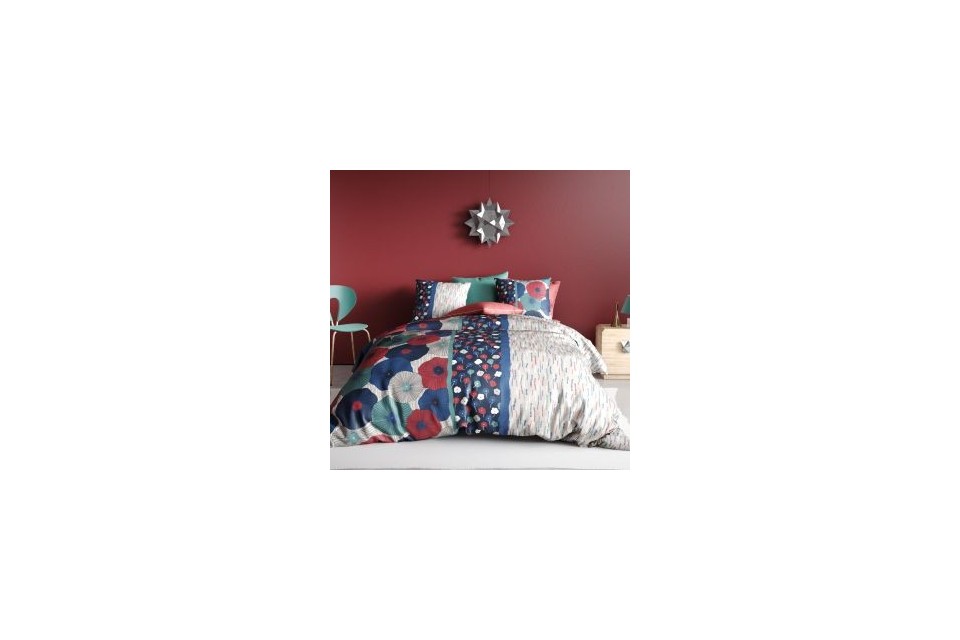 Parure de lit 220x240 cm 100% Coton 57 fils Agueda
