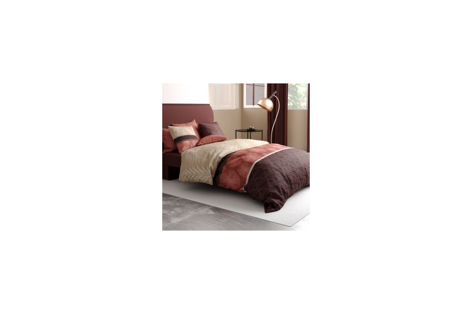 Parure de lit 220x240 cm 100% Coton 57 fils Jelly