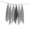 Langes bébé imprimés en coton - 70x70 cm (Lot de 6)